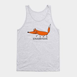 Smart fox Tank Top